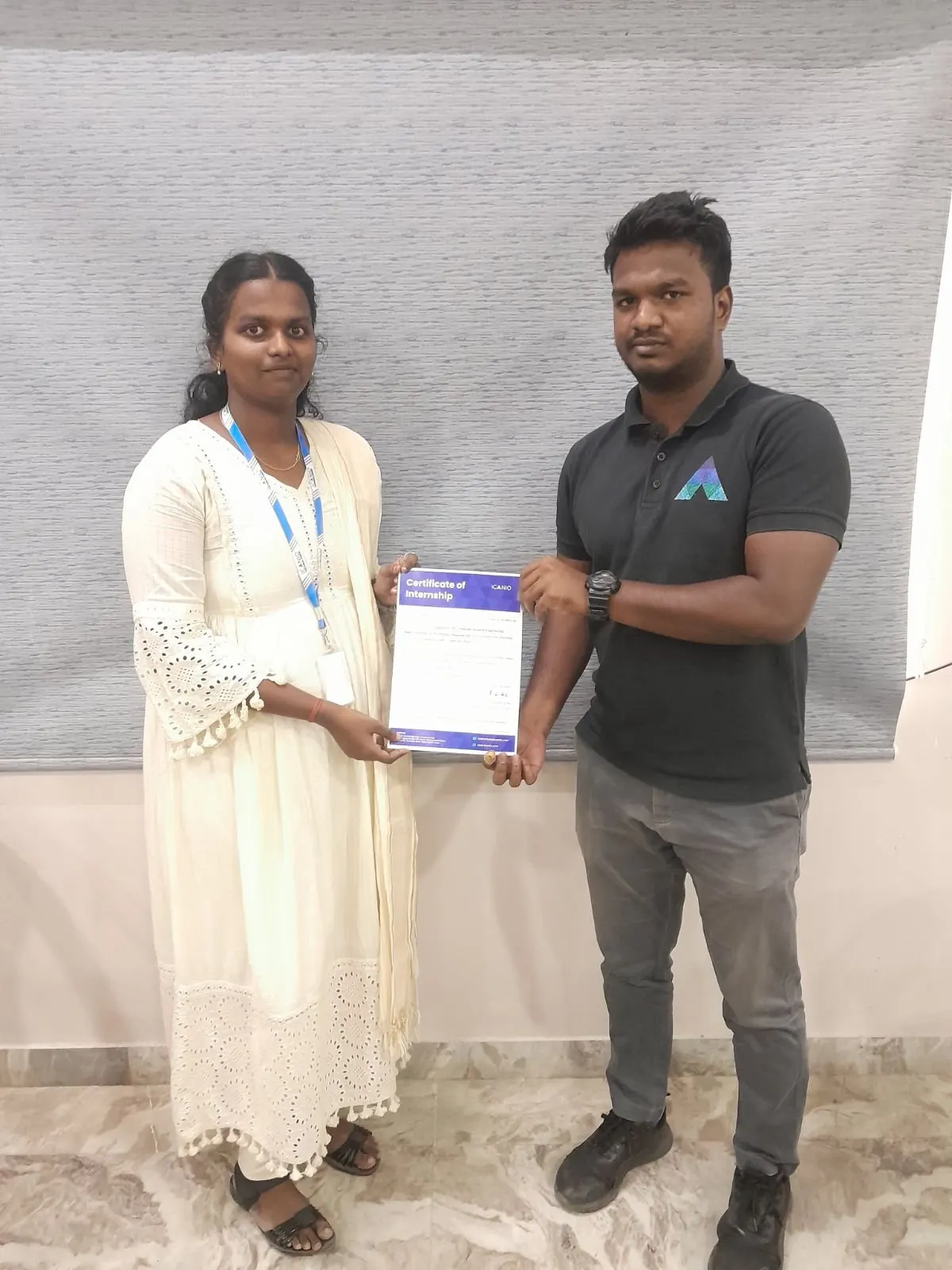 Sowmya E, UI/UX intern at Icanio Tech School